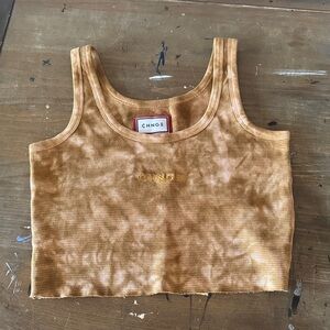 CHNGE Tie-Dye Crop Top L